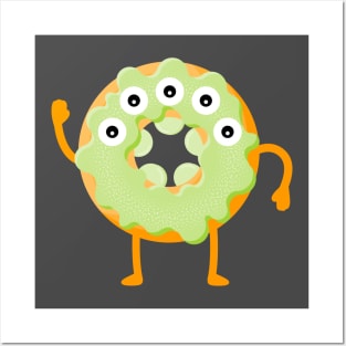Monster Donut Posters and Art